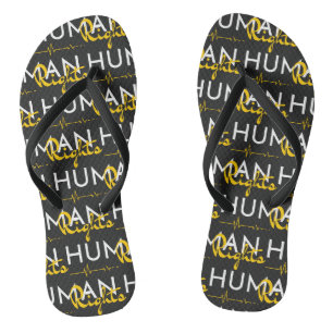Tongs Ligne de vie pour les droits de l'homme