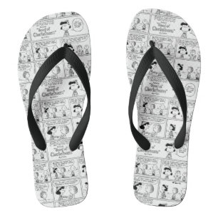 Tongs Linus raconte Lucy Elle est Crabby