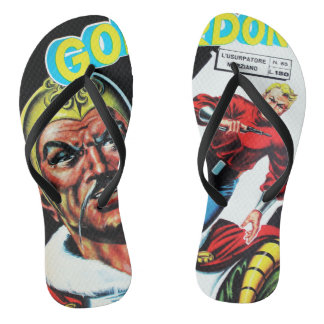 Tongs Livre de bande dessinée vintage Sci-Fi
