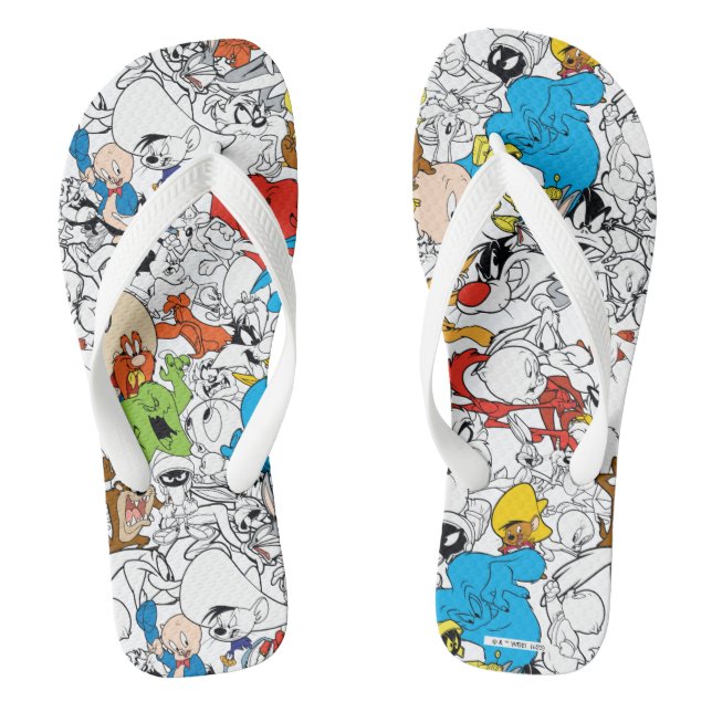 Tongs LOONEY TUNES™ Color Pop Motif (Semelle)