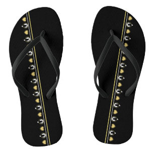 Tongs Love Chat Flip Flops - Adiela Akoo