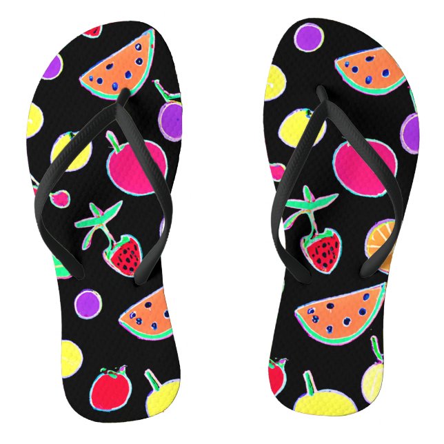 Tongs Magie Néon Tropicale Radieuse (Semelle)