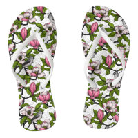 Magnolia en floraison et tireur