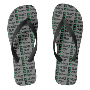 Tongs Mark 11:24 KJV Bible Ecriture Tout-En Unisex