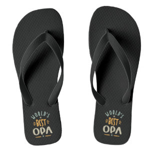 Tongs Meilleur Opa du Monde - Cadeau pour Papa Grand-pèr