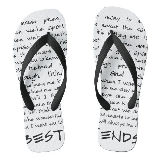 Tongs Meilleurs amis (Semelle)