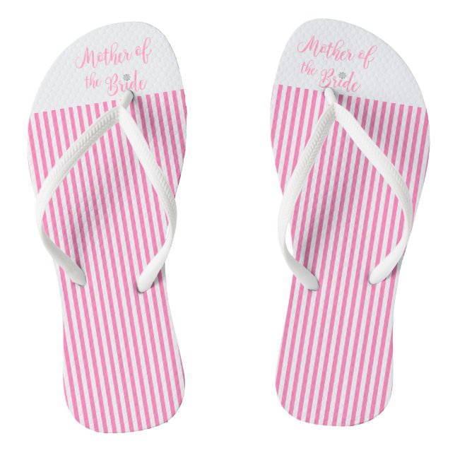 Tongs Mère de la mariée, Mariée, Mariage, Rose mignonne (Semelle)