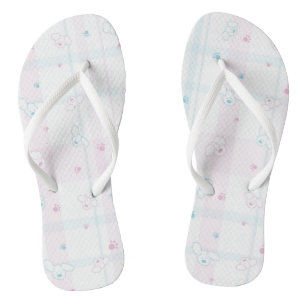 Tongs Mignons motifs avec chiens