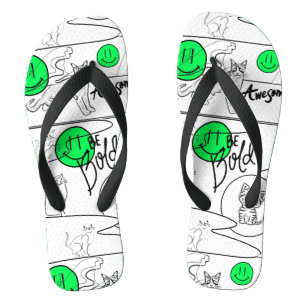 Tongs Mikitiez meow été fêter plage