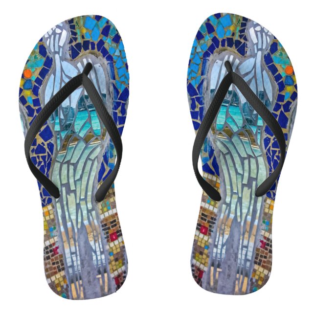 Tongs Miroir, miroir, dis-moi... (Semelle)