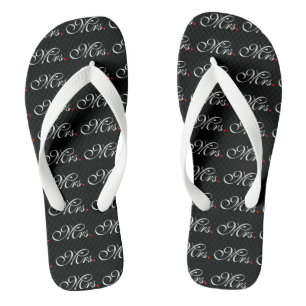 Tongs Mme Femme Marié Ses Hers Nouvelles Maisons