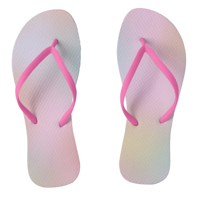 Tongs Modèle tendance élégante moderne Pastel Colors (Semelle)