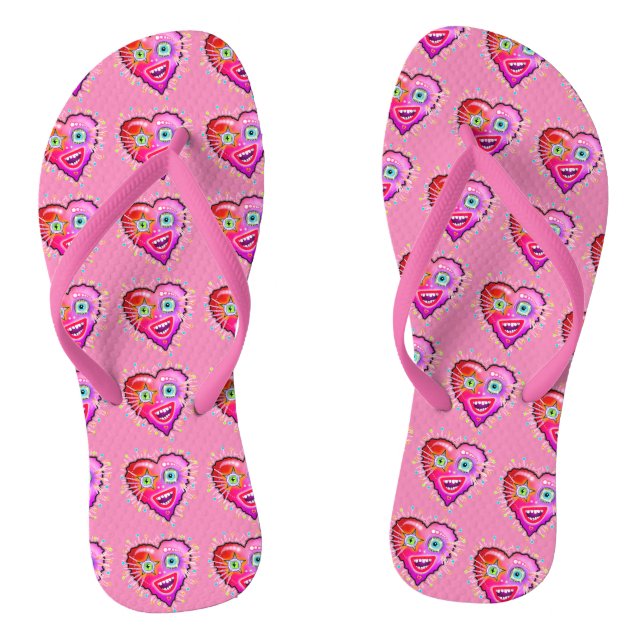 TONGS MON COEUR VA S'ÉCLAIRER (Semelle)