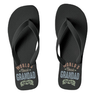 Tongs Monde meilleur grand-père