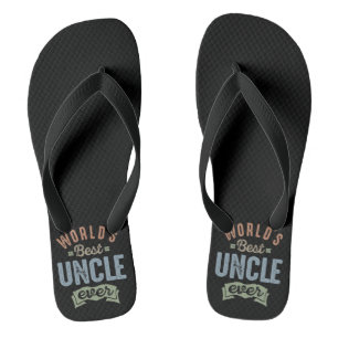 Tongs Monde meilleur oncle