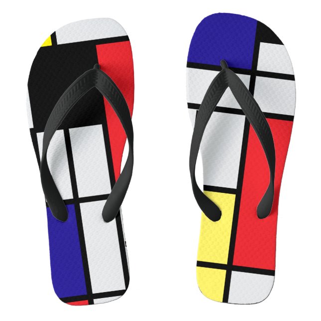 Tongs Mondrian de PixDezines (Semelle)