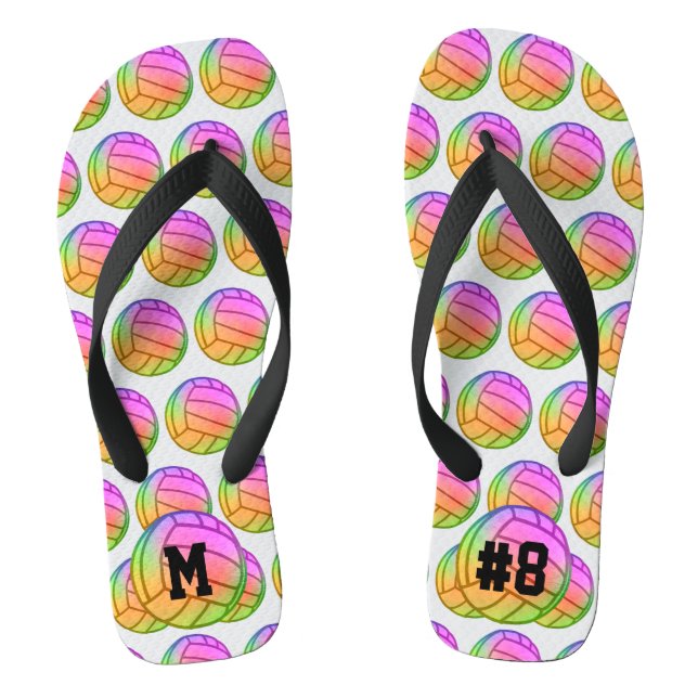 Tongs Monogramme de volley-ball  (Semelle)