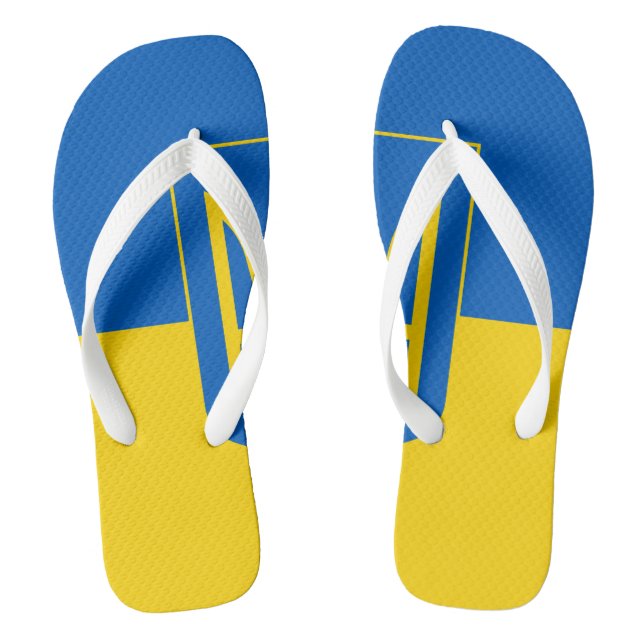 Tongs Montrez vos couleurs - Ukraine (Semelle)