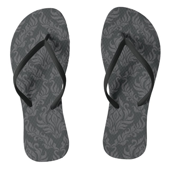 Tongs Motif 6 de damassé (Semelle)