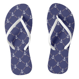 Tongs motif Ancre