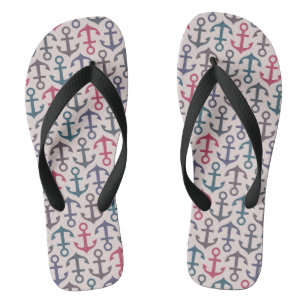 Tongs motif Ancre