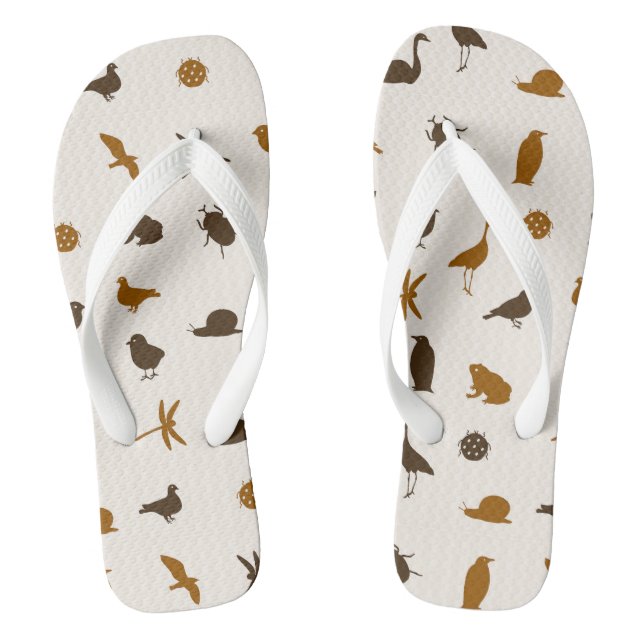 Tongs motif animal 2 (Semelle)
