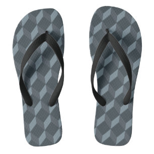Tongs Motif Arrière - plan géométrique Abstrait