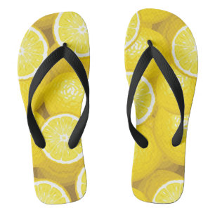 Tongs Motif au citron 2