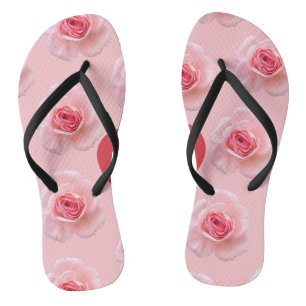 Tongs Motif Bonne Saint Valentin 2024 Arrière - plan