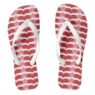 Tongs motif cardiaque