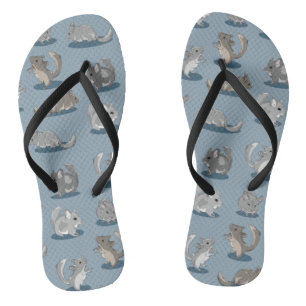 Tongs Motif Chinchilla