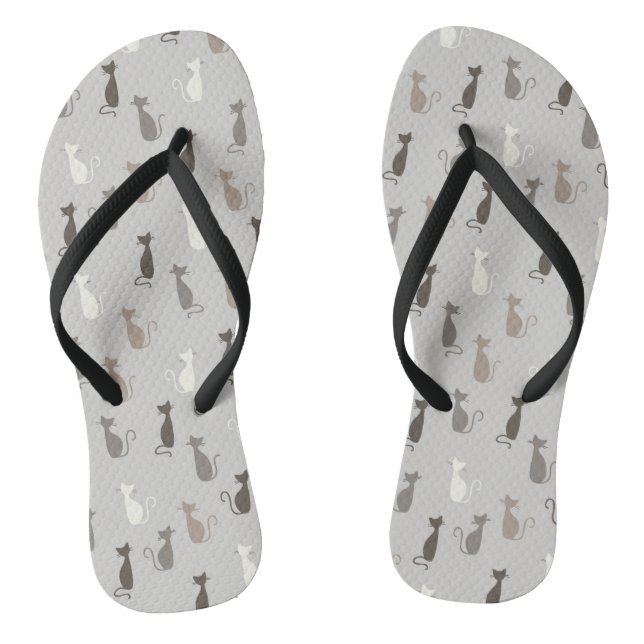 Tongs motif de chats (Semelle)