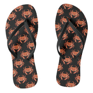 Tongs Motif de crabes