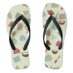 Tongs motif de cuisine
