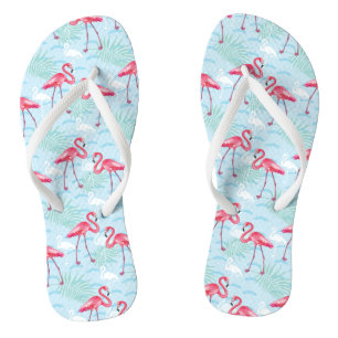 Tongs Motif de Flamant rose