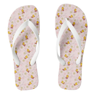 Tongs Motif de fleurs de cerisiers roses Woodstock