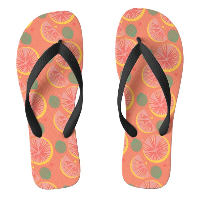 Tongs Motif de fruits Guava Quenepas (Semelle)