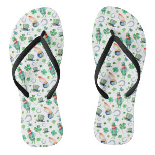 Tongs Motif de la fête de la Saint-Patrick