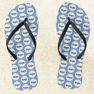 Tongs Motif de logo simple pour la promotion des affaire