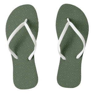 Tongs Motif de noeud celte tissé