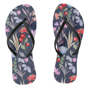 Tongs Motif de surface Florale Mode Botanique