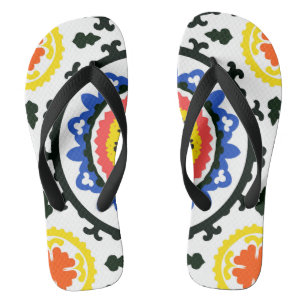 Tongs Motif de Suzani