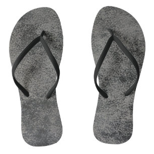 Tongs motif de texture de cuir