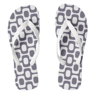 Tongs Motif de trottoir d'Ipanema, Motif de plage, Brési