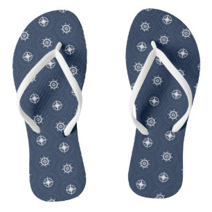 Tongs Motif d'outils maritimes
