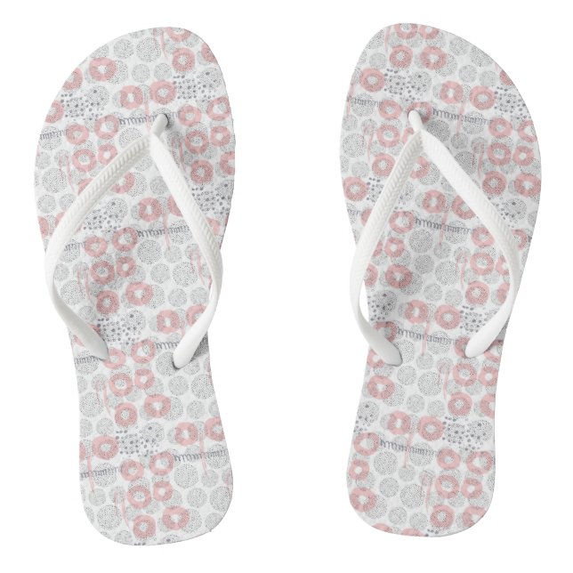 Tongs Motif du cercle Polka Dot (Semelle)