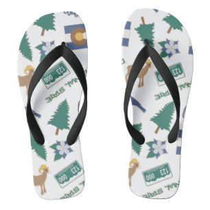 Tongs Motif du Colorado