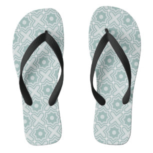 Tongs Motif embrouillé de trellis