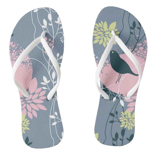 Tongs Motif floral (Semelle)