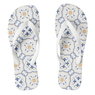 Tongs Motif floral 6